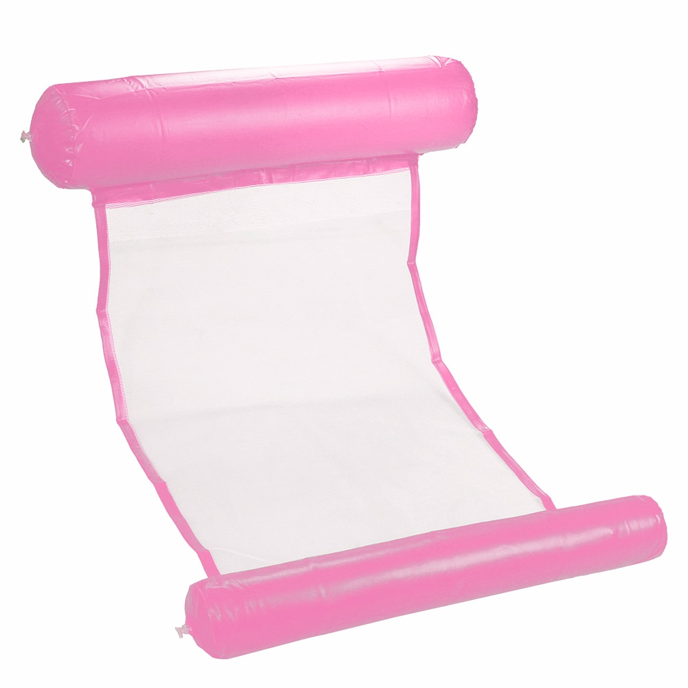 Hamaca de agua plegable para exteriores, colchón de aire inflable, tumbona de playa, cama para dormir flotante, novedad