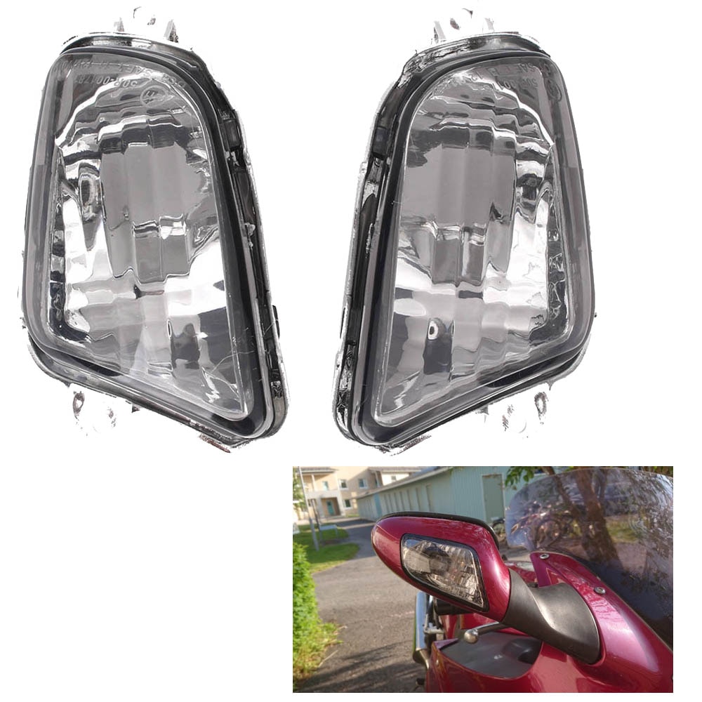 E-Mark Voor Honda CBR1100XX CBR 1100 XX Richtingaanwijzers voor Indicator Lamp Blinker Lens Cover Shell 1997 -2006