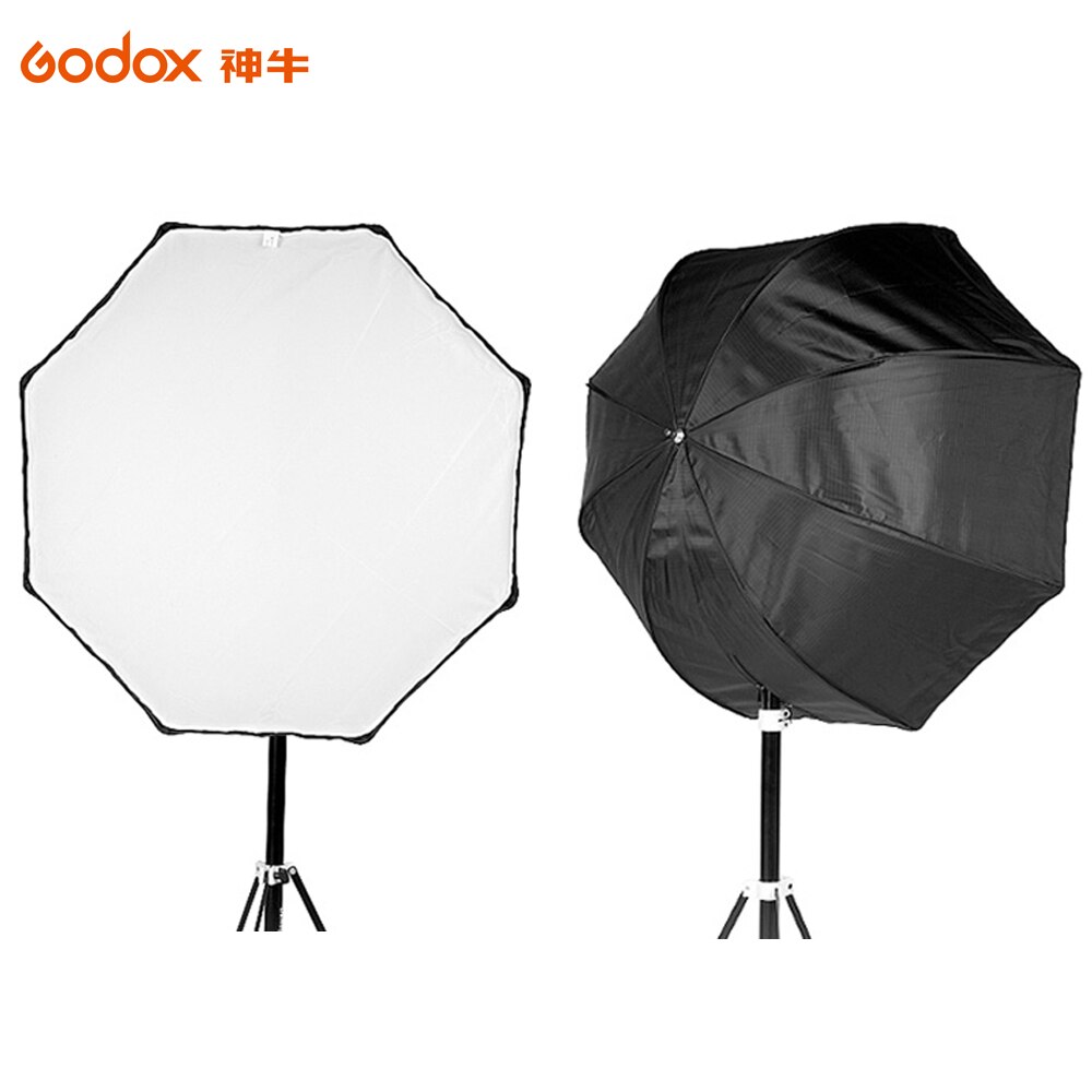 Godox 120 cm/47.2in Draagbare Octagon Softbox Paraplu Brolly Reflector voor Speedlight Flash Light