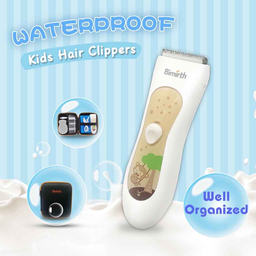 Baby Zelfhulp Tondeuse Mute Waterdicht Kindje Elektrische Clipper Usb Opladen Voor Baby Машинка Для Стрижки Волос
