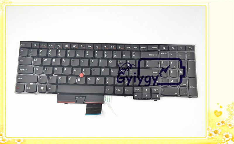 Keyboard With the Number Keys for 15.6 inch Lenovo IBM ThinkPad Edge E530 E530C E535 E545 series Black US Layout
