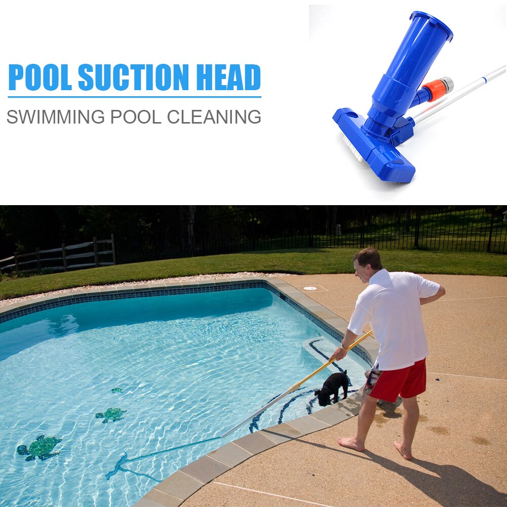 Swimming Pool Vacuum Cleaner EU/US Plug Suction Head Pond Fountain SPA Cleaner Brush with handle Cleaning Disinfect Tools