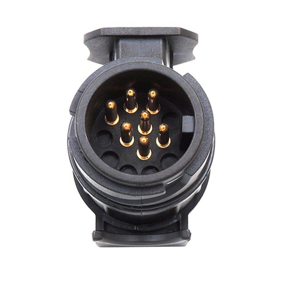 Durable 13 To 7 Pin Trailer Adapter Trailer Wiring Connector Socket Plug 12V Remolque Trailer Car Truck Caravan Accessories