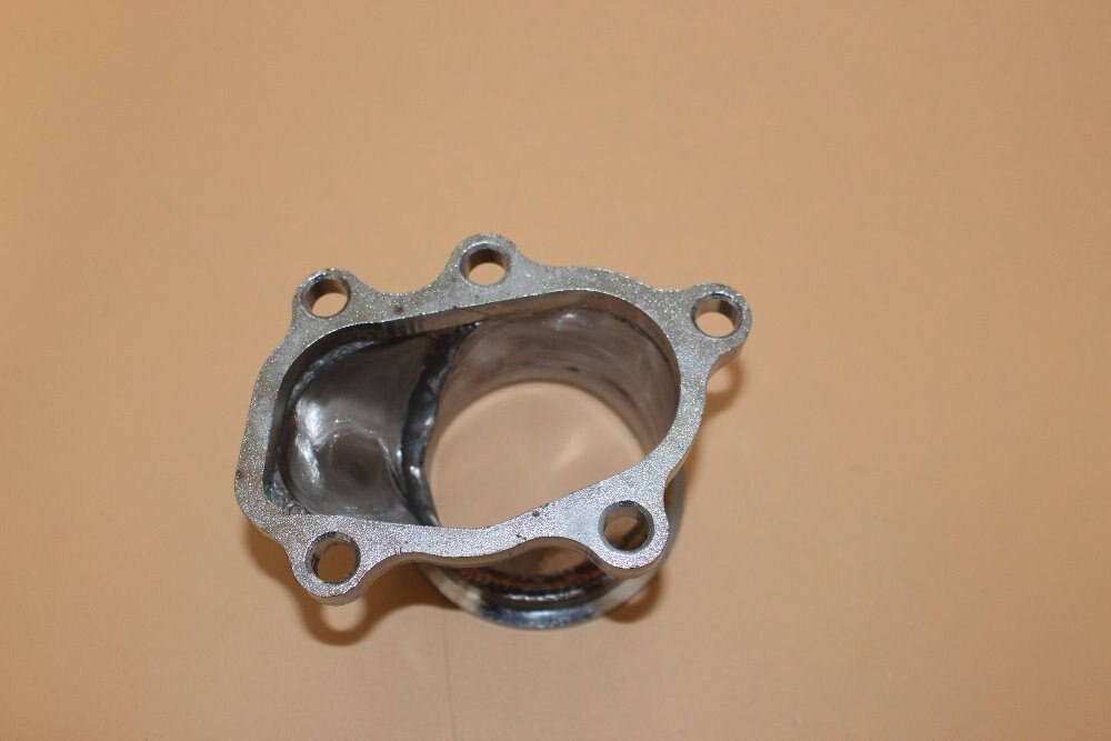 Turbo downpipe laippa  to 3 "v bändin muuntosovitin sopii subaru  td04 5 pultille