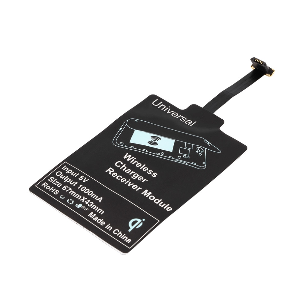Universal QI Drahtlose Ladegerät Empfänger Modul Für Micro-USB Mobile Verschiedene Handy Schnelle Lade