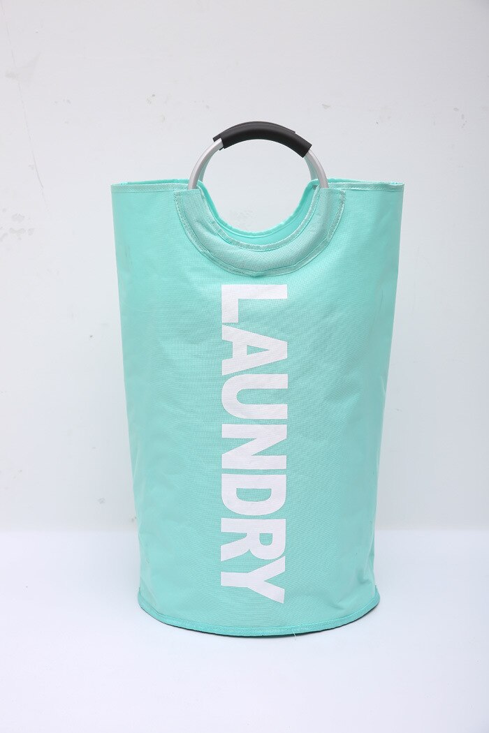 Oxford Doek Waszak Nordic Waterdichte Opvouwbare Wasmand Cilinder Grote Tassen Wassen Vuile Kleren Grote Volume Organizer: 4