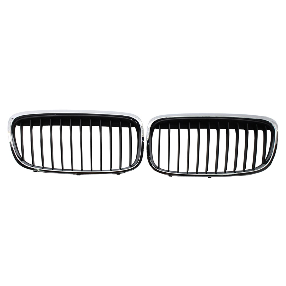 1 Paar Auto Grille Dubbele Slat Nier Grill Grille Voor Bmw F45 F46 2 Serie Actieve Tourer Gran Tourer Pre Facelift: Default Title