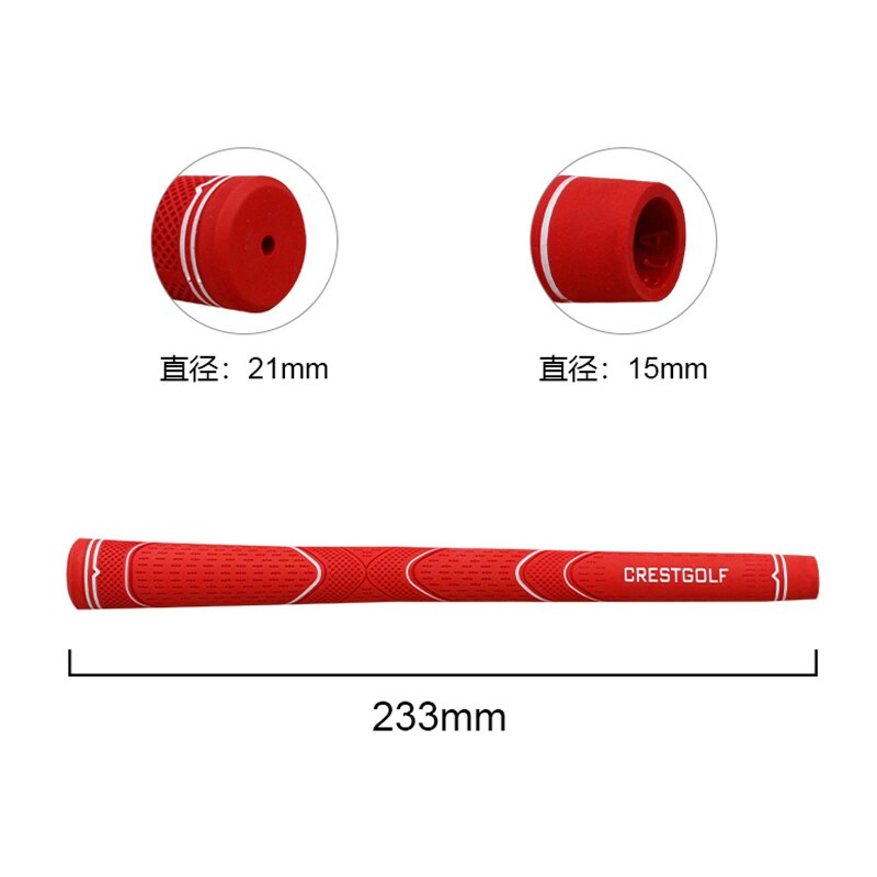 Crestgolf 8PC/Bag Mini Kids' Rubber Golf Grip Children Putter Grips 5 Colors Choice Golf Clubs Grips