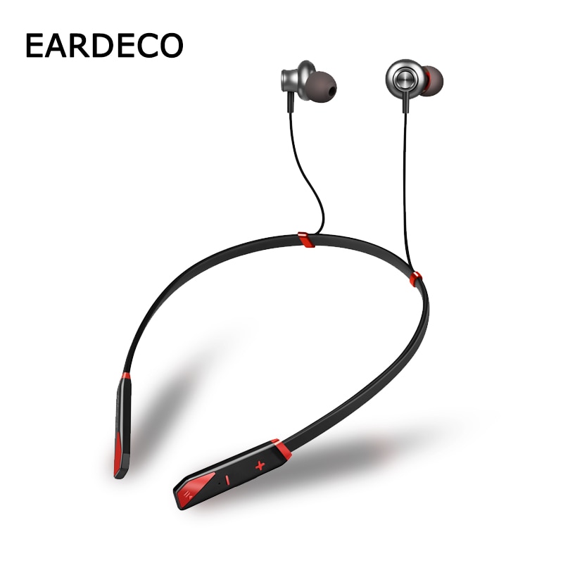 Eardeco Grote Batterij Draadloze Hoofdtelefoon Sport Stereo Bluetooth Oortelefoon Hoofdtelefoon Met Mic Ear Bass Koptelefoon Oordopjes Headset