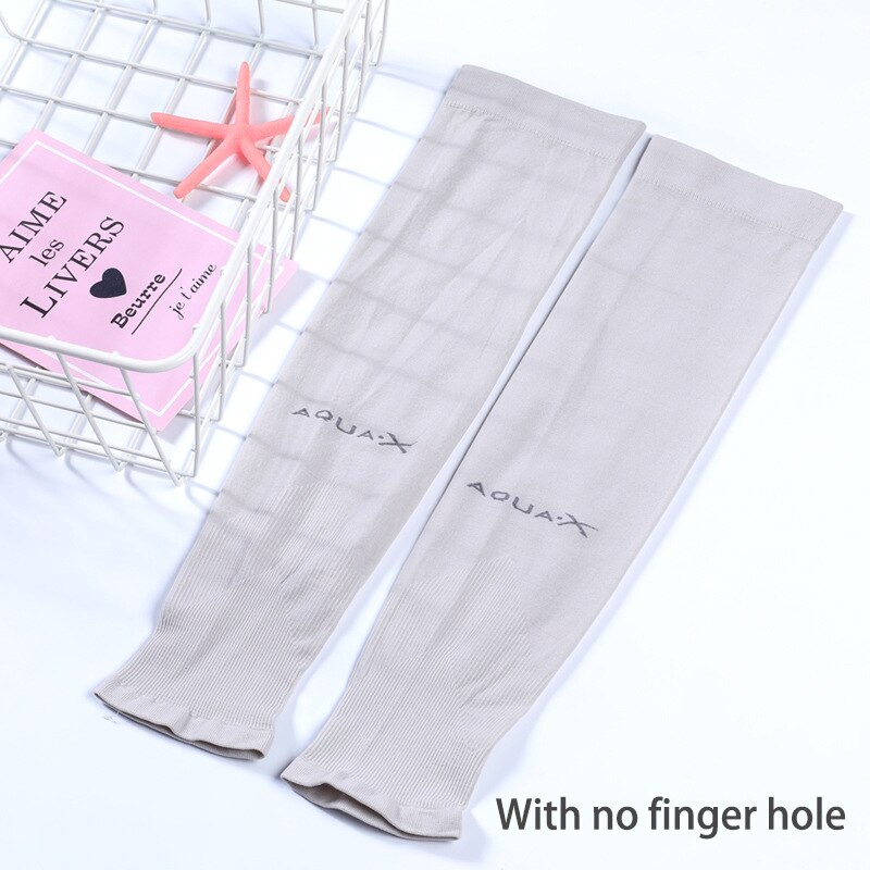 1 paar Unisex UV Sonnencreme Auto Fahren Halb Finger Manschette Hand Schutz Frauen & Männer Finger Lange Handschuhe Sommer Arm ärmeln W1132: J
