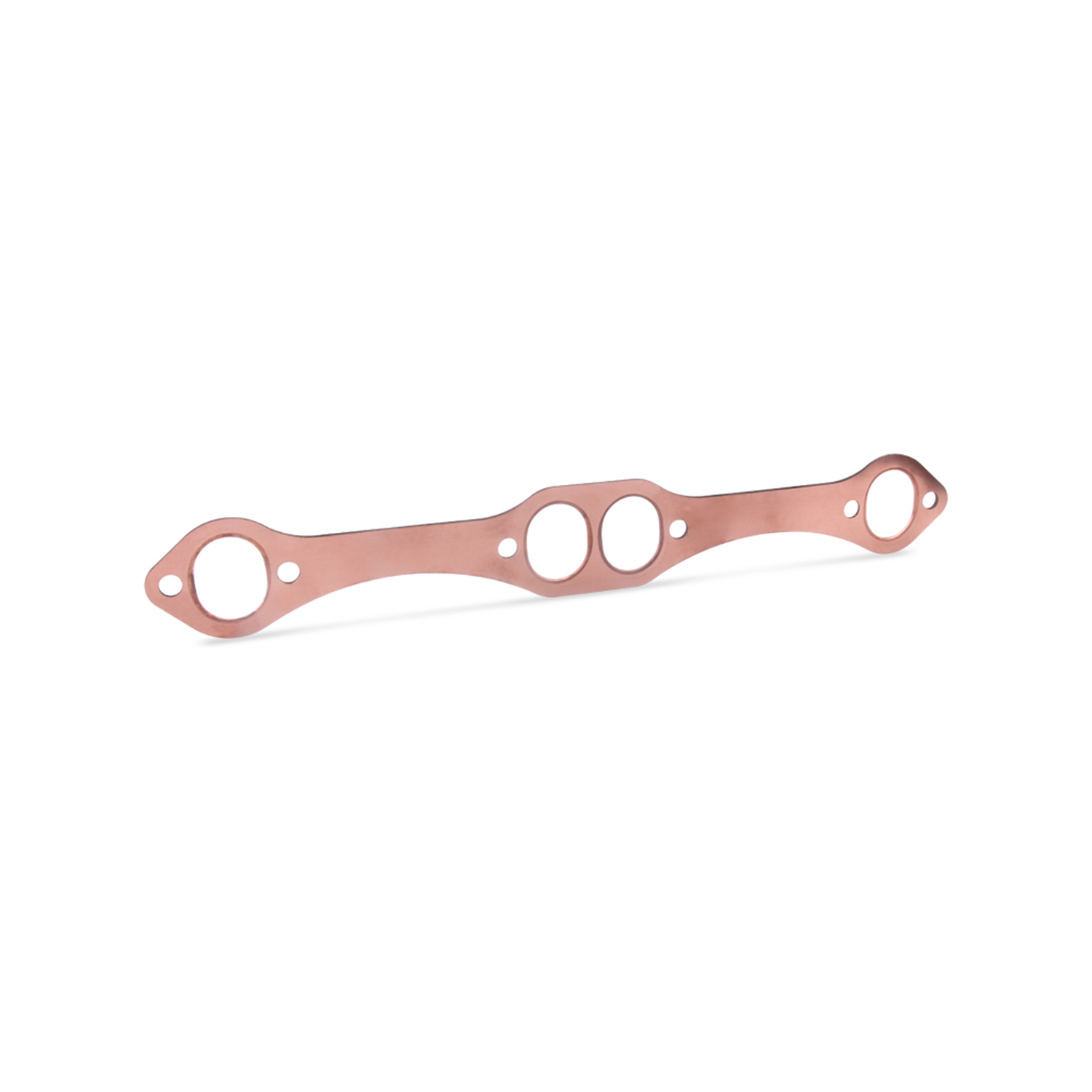 Car SBC Exhaust Gaskets Oval Port Copper Header Reusable Replacement for Chevy SB 327 305 350 383 Car Accessories