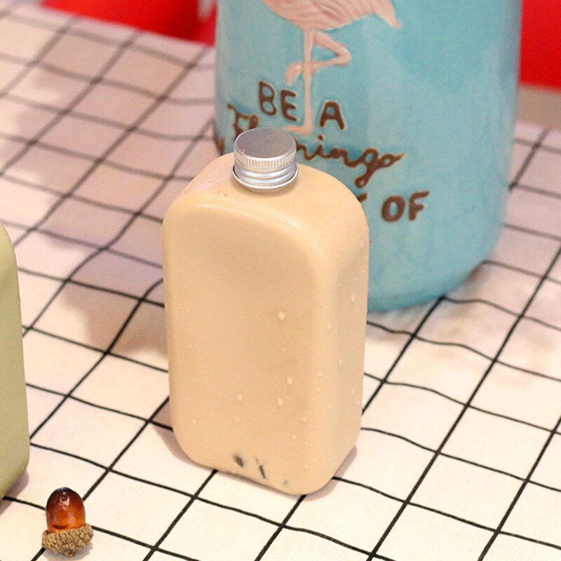 Bouteille vide en plastique pour boisson aux fruits, au lait, au thé, au vin, à la glace, à la cafetière, au whisky, au jus, à la Vodka, pot Mason, 10 pièces/lot