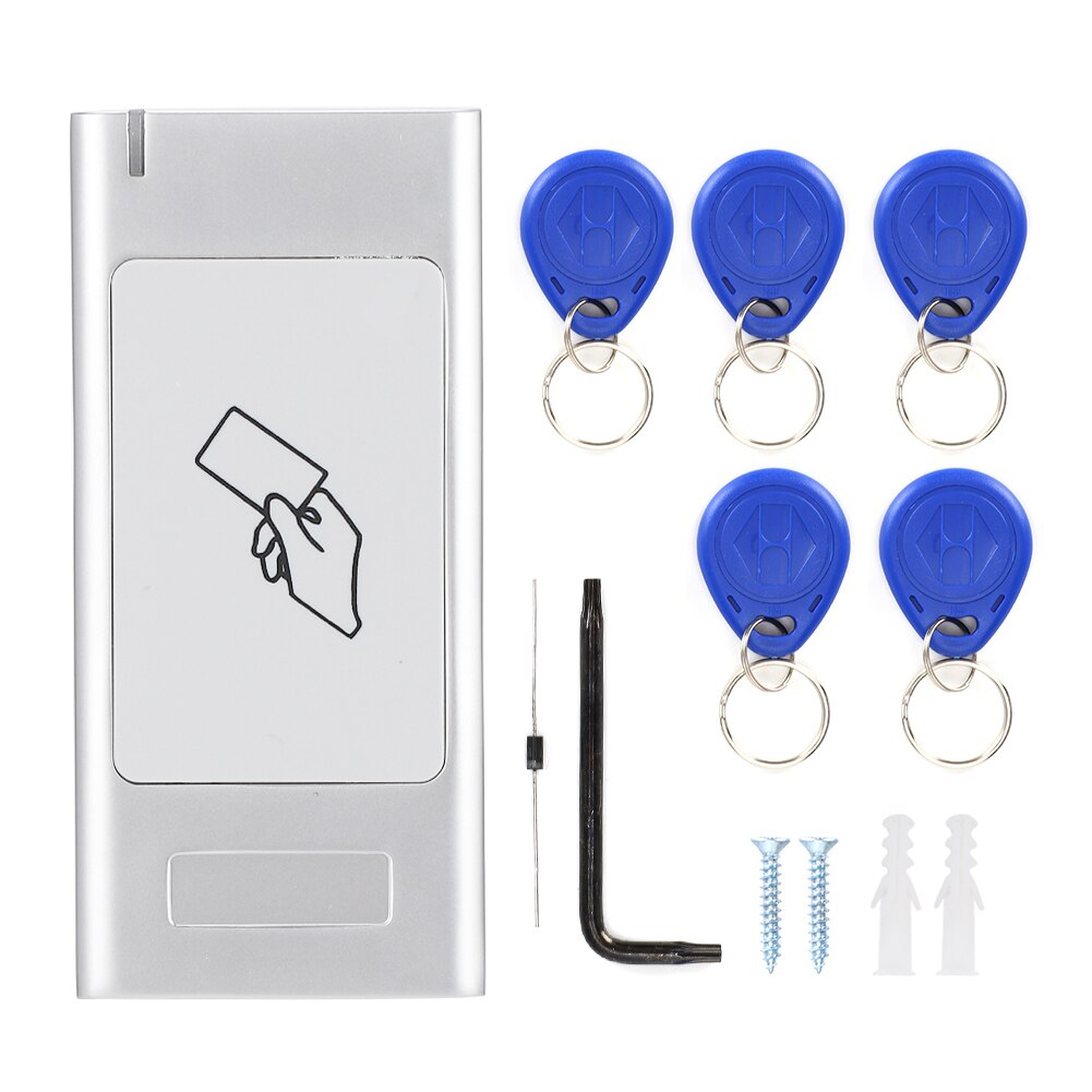 Wiegand 26 Access Control Machine IC/ID Card Door System Waterproof With 5 Cards: IC