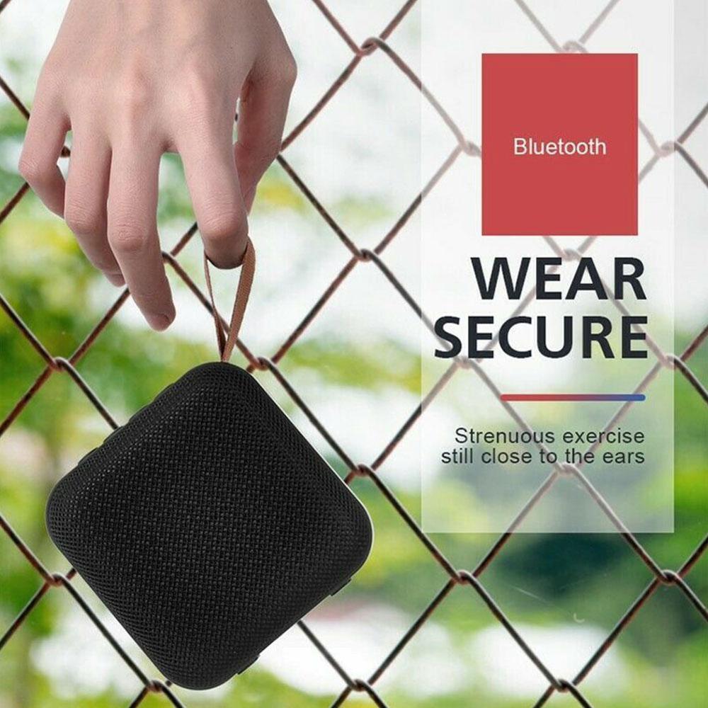 T5 bluetooth høyttaler trådløs kolonne bærbar bass mini stereo fm mikrokort med laderadio tf usb boks vanntett lyd  b2 l 2