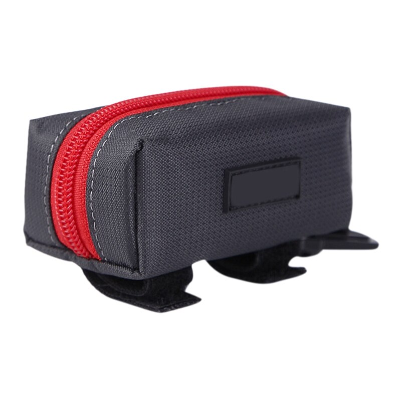 Cyd-bolsa impermeable para residuos de caca de perro, organizador de bolsas de basura para caminar al aire libre, dispensador de Bolsa para popó para recogida de mascotas, cachorros y gatos: Rojo