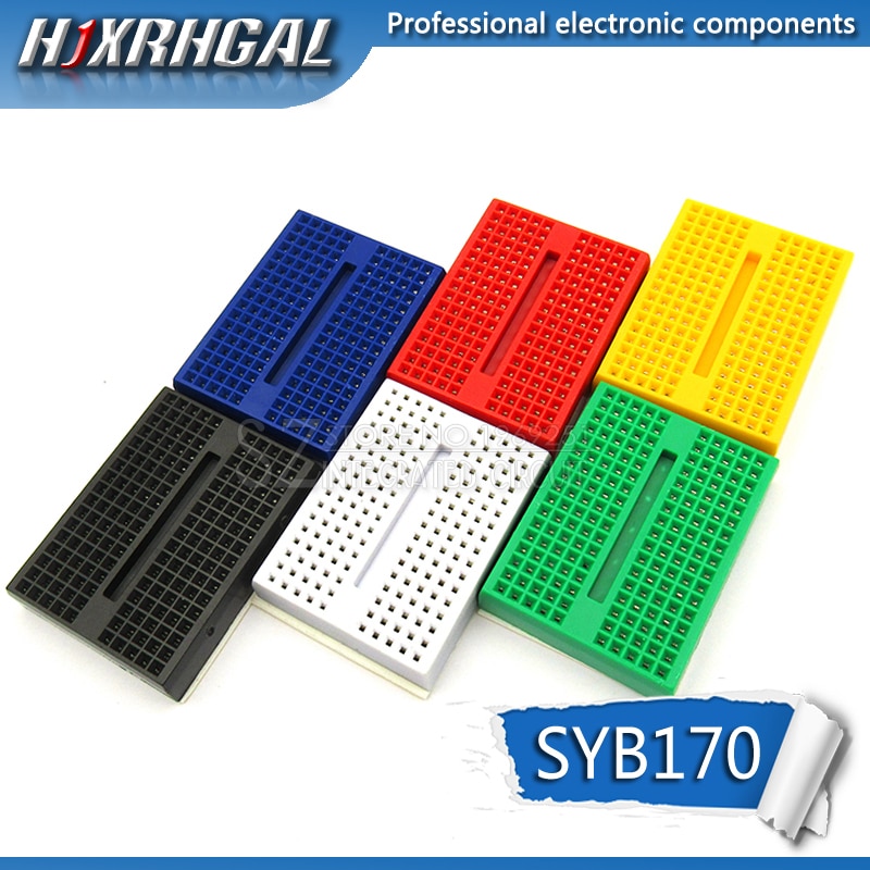 1PCS SYB-170 Mini Solderless Prototype Breadboard 170 Tie-punten PCB Test Board hjxrhgal