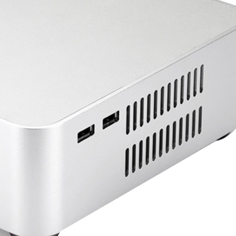 for Itx Aluminum Case Mini Itx Aluminum Case 65Mm Thick Computer Desktop Mini Itx Aluminum Case