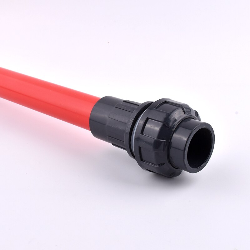 1PC I.D 20~50mm UPVC Pipe Aquarium Water Tank Union Connector Home DIY Shrimp Nano Butt Fish Tank Joint Watering Pipe Fittings