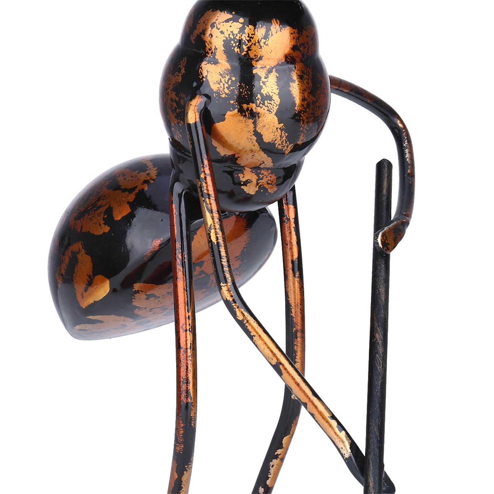 Garden Decoration Ant Sculpture Metal Ant Statue Patio Pismire Sculpture Terrace Lawn Yard Indoor Outdoor Statue Decoration