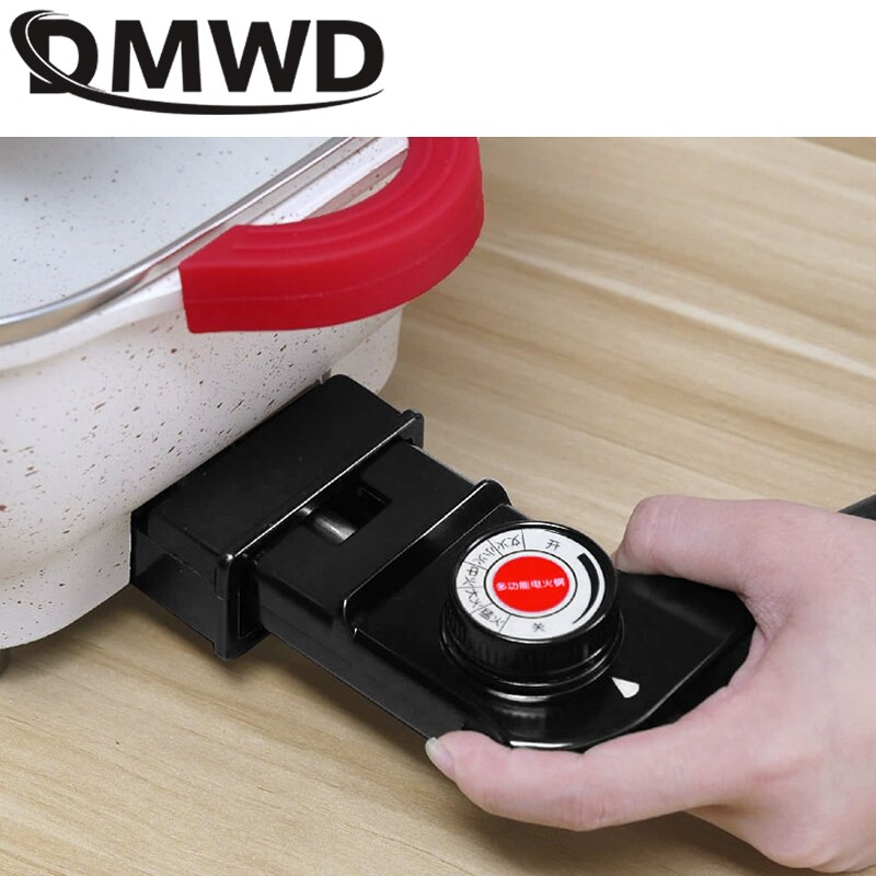 DMWD Electric cooker pot Mini multifunctional electric cooker Non-stick coating boiler electric frying pan pot noodle pot