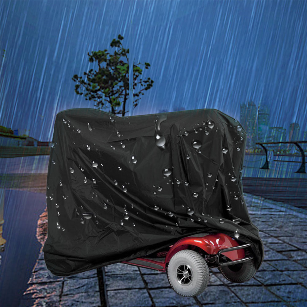 Heavy Duty Mobility Scooter Cover Protective Storage Home Waterproof Anti Wear Oxford Cloth Wheelchair Scooter Accessories