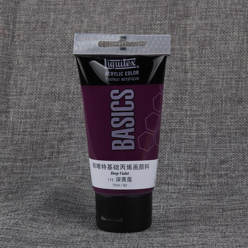1 tube akrylmaling pigment negle væg maling kunst hånd 75ml 3d effekt maling pigment: Grøn lotus
