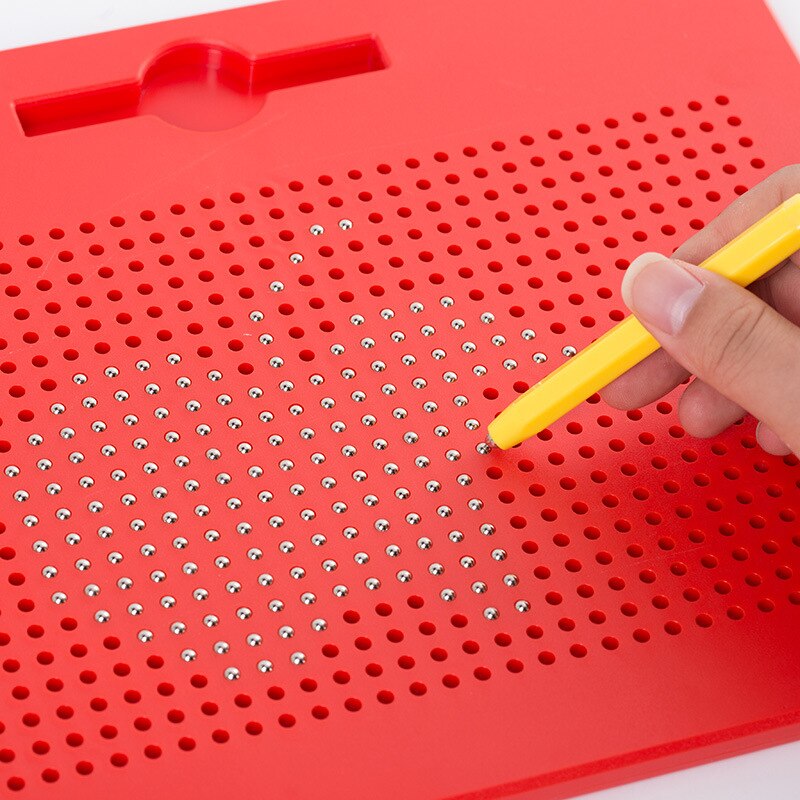 Magnetic Ball Sketch Pad Tablet Drawing Board with Magnetic Stylus 2 style 2 Color