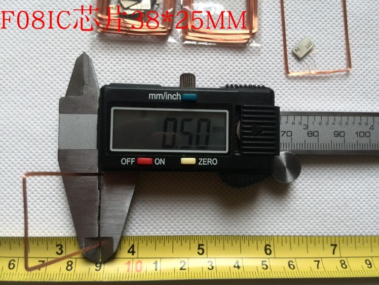 38*25Mm F08 Ic Cob En Spoel ISO14443A 13.56Mhz Rfid Passieve Tags 10 Stks/partij