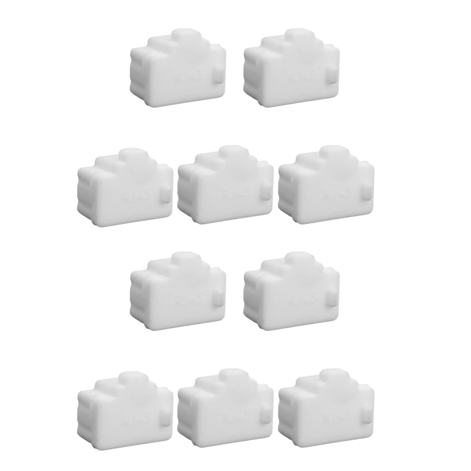 RJ45 Dustplugs Ethernet Hub Port RJ45 Anti Dust Cover Cap Protector Plug Silicone Stopper for Computer Router Switch Female Port: green