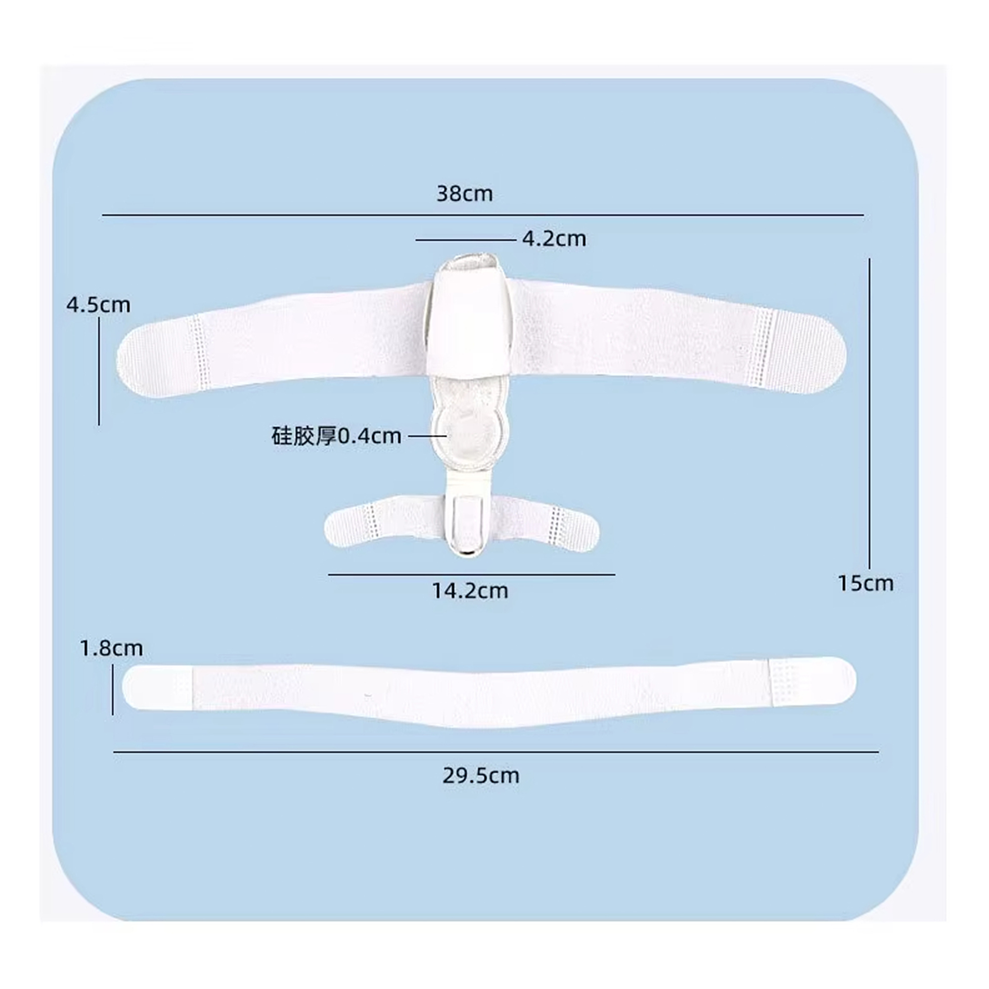 Bunion Corrector voor dames en heren, orthopedische bunionspalk met teenscheider Verstelbare teenstijltang Geschikt voor links/rechts