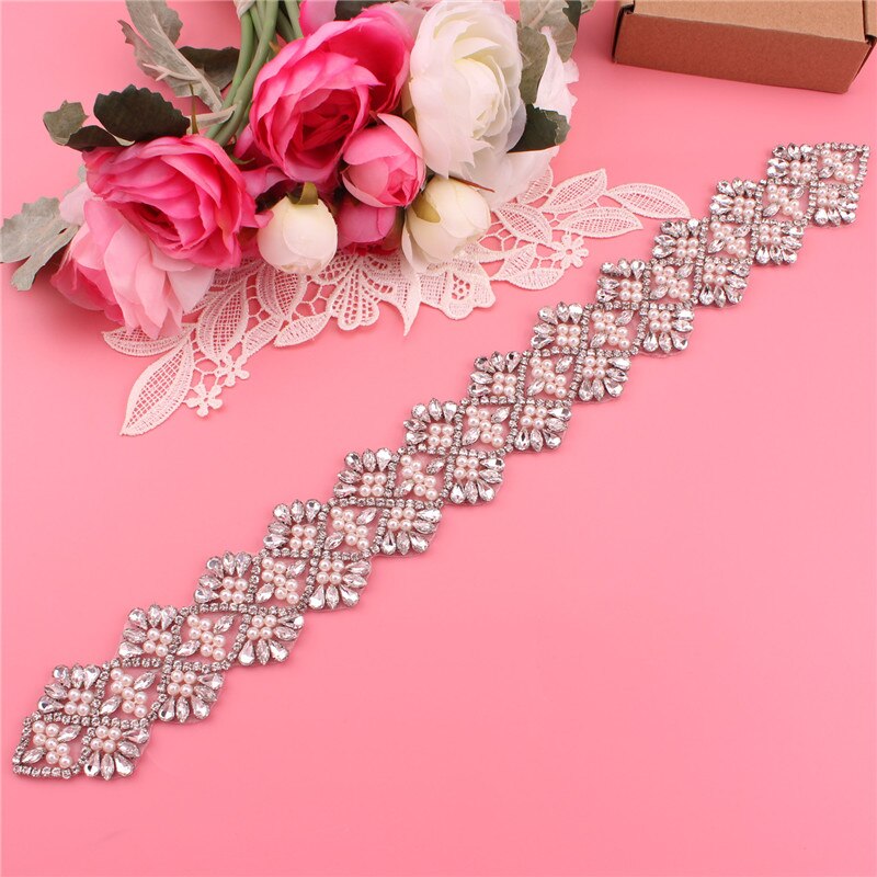 Bruids Jurk Riem Dames Riem Trouwjurk Riem Parel Kristal Riem Belangrijke Gelegenheid Bruiloft Accessoires