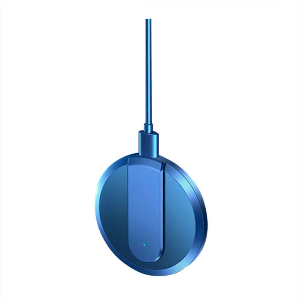 QI Wireless Charging For IPhone 12 Pro Max Magsafe Charger 15W Fast Charge Pad For IPhone 11 Xs Xr Xiaomi Wireless Chargers: Blue