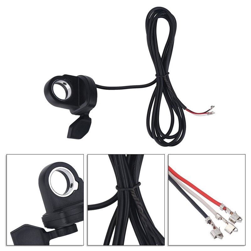 Electric Scooter Thumb Throttle Speed Control,Left Hand Accelerator Thumb Finger Trigger Throttle for Electric Bike Scooter E-Bi