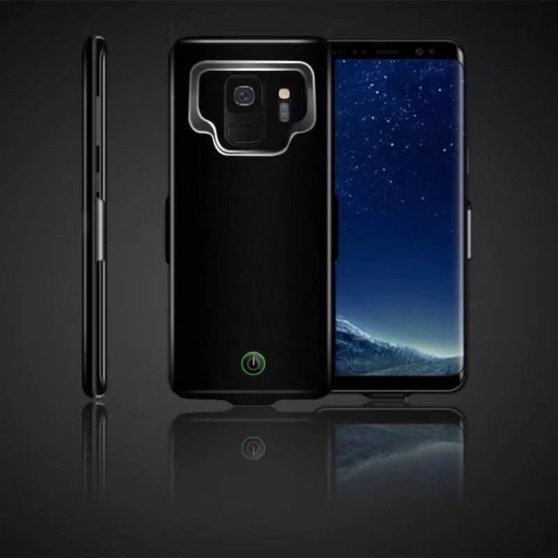 Capacity External Charging Case 7000mAh Extended Battery Protective CaseBattery Charger Cases for Samsung Galaxy S9Plus r25: black S9 Plus