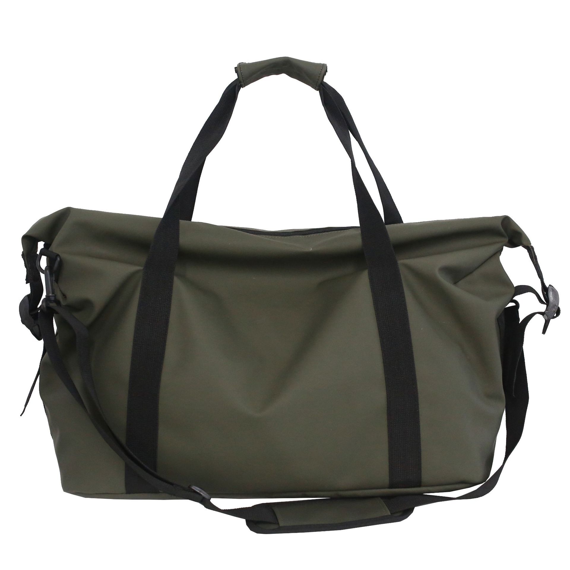 Koreaanse Ins Mannen En Vrouwen Grote Capaciteit Schoudertas Eenvoudige Uitje Bagage Tas Sport Gym bag Plunjezak Reistas: Green
