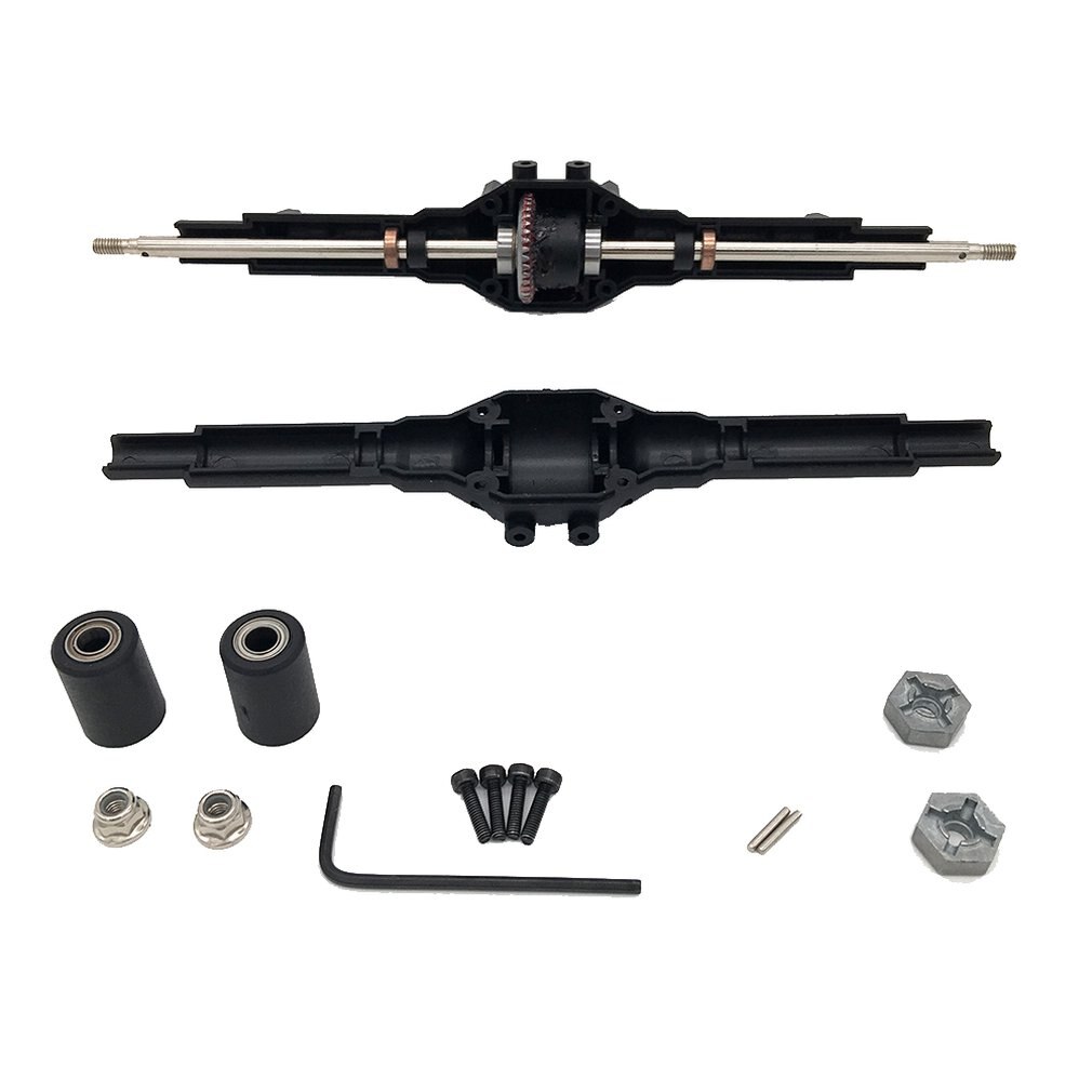 Langlebige verwendung für 1/10 -scale-wltoys 12428 12423 rc auto-ersatzteile hinterachse hintergetriebe zubehörteile