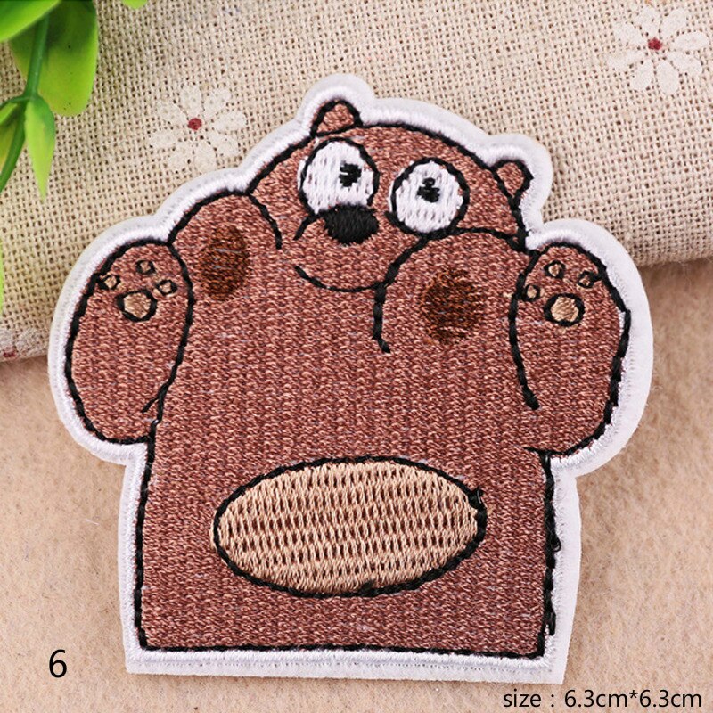 20 Stks Geborduurde Patches Diy Applique Stickers Decoratie Naai Op voor Jassen Rugzakken Jeans Kleding