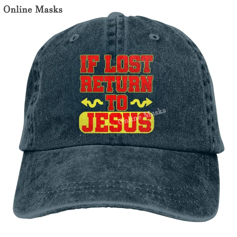 Denim Cap Jesus The Way The Truth The Life Baseball Dad Cap Adjustable Classic Sports for Men Women Hat: 7