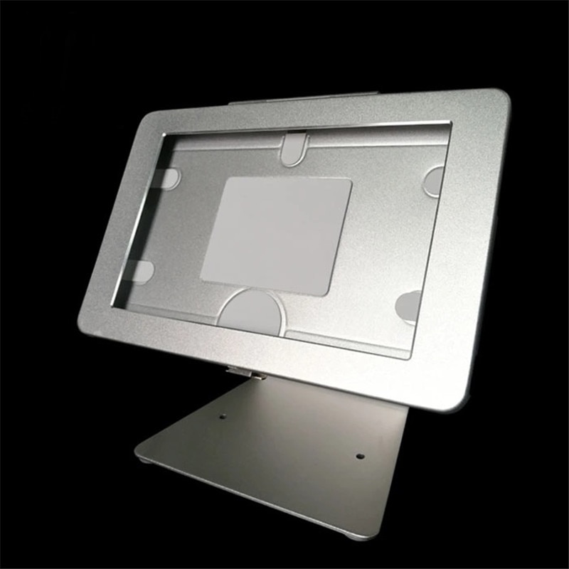 android 10.1" tablet pc countertop/desk/table ordering stand kiosk, metal PAD bracket with keylocks mounting for huawei tablet