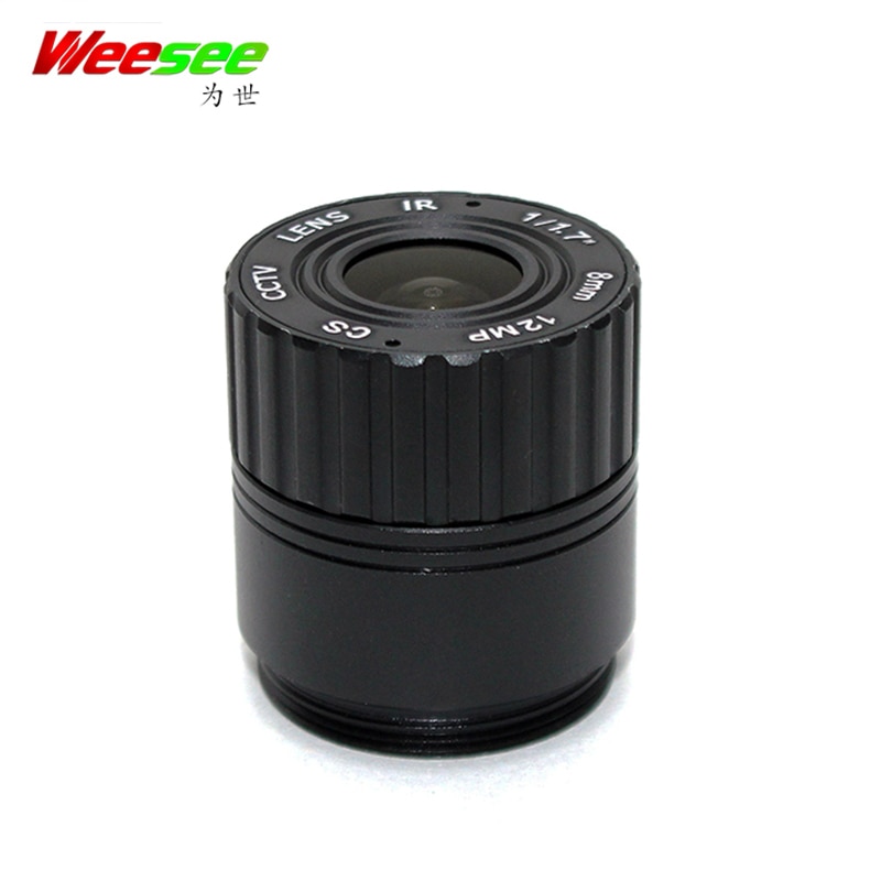 8 Mm CCTV Objektiv – 12MP, F1.2, CS-Mount, Für Überwachungskameras