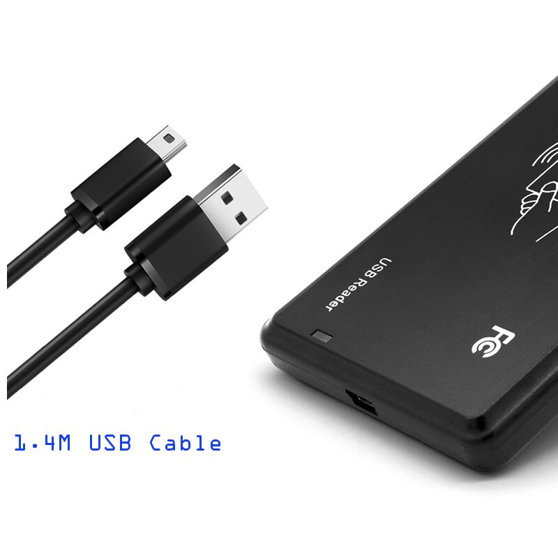 USB interface 125khz desktop contactless rfid card reader