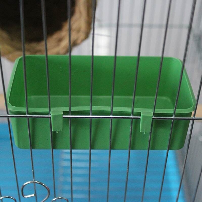 Legendog Plastic Vogel Bad Papegaai Douche Bad Vogel Voerbak Voor Kooi Vogel Feeders Kleine Vogel Papegaai Kooi Vogel speelgoed
