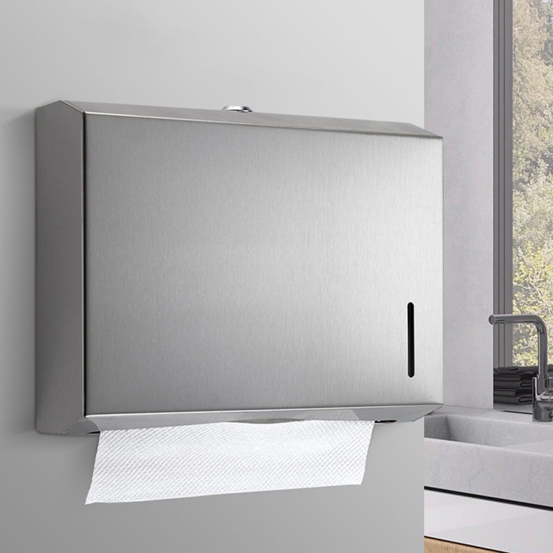 Metalen Wand Tissue Houder Badkamer Tissue Box Handdoek Dispenser Waterdichte Keuken Toiletpapier Opslag Goud Roestvrij Staal Cadeau
