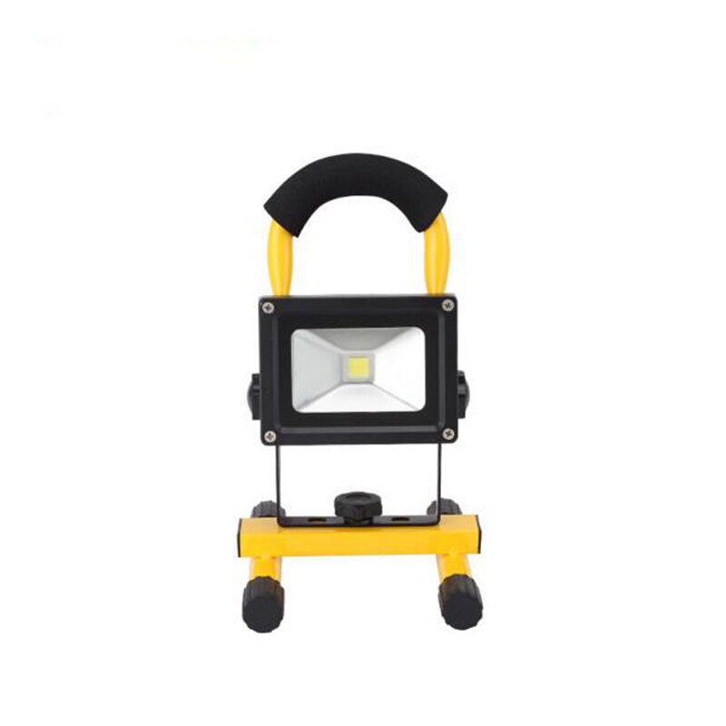 Rechargeable LED Floodlights Lithium-ion Battery Portable Outdoor Camping Fishing Night Work Spotlight IP65 Super Bright Dynasty