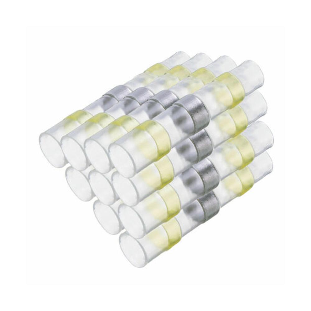 320Pcs Solder Seal Wire Connectors Kit, Heat Shrink Butt Connectors Waterproof and Insulated Electrical Wire Terminals