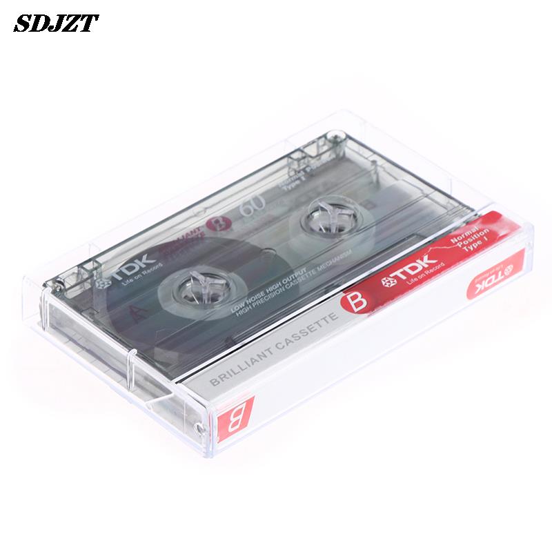 Wysokiej jakości standardowy magnetofon kasetowy, pusty, 60- minutowy magnetofon do nagrywania muzyki mówionej