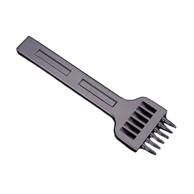 Leather Craft Tool Punch Tools Hand Hole Punches DIY Round Stitching Punch for Leather Craft Sewing Stitching Punch: 5-6