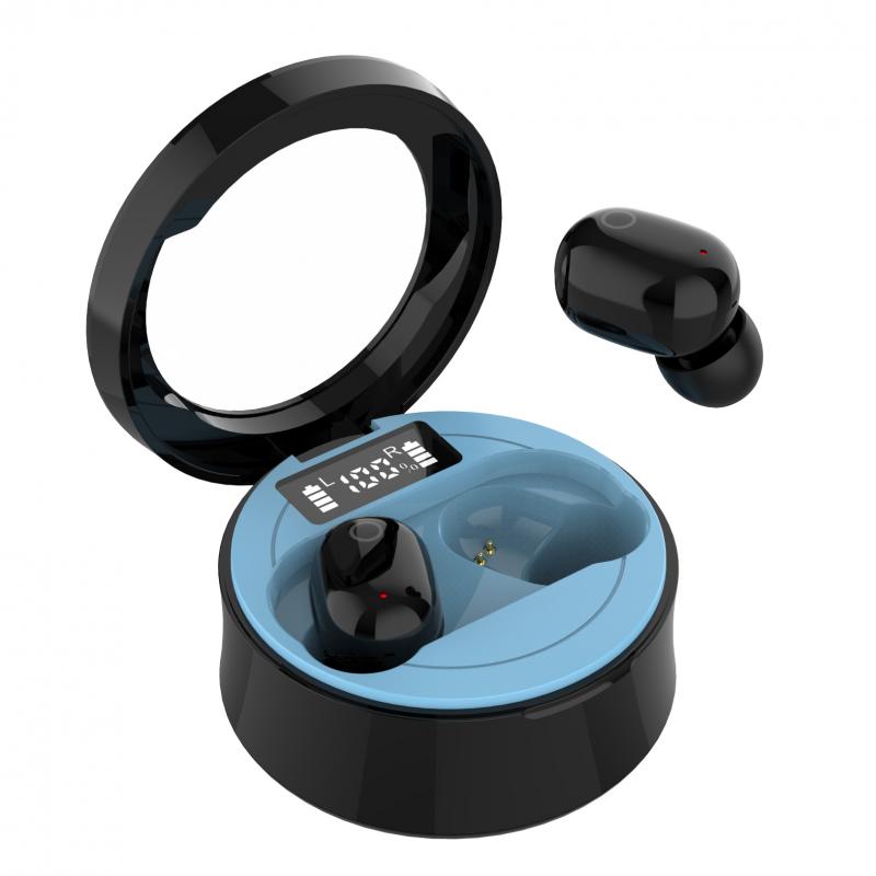 Oordopjes Tws Headsets SMS-T10 Touch Control Draadloze Bluetooth Koptelefoon Touch Digitale Display Bluetooth Headset: 03