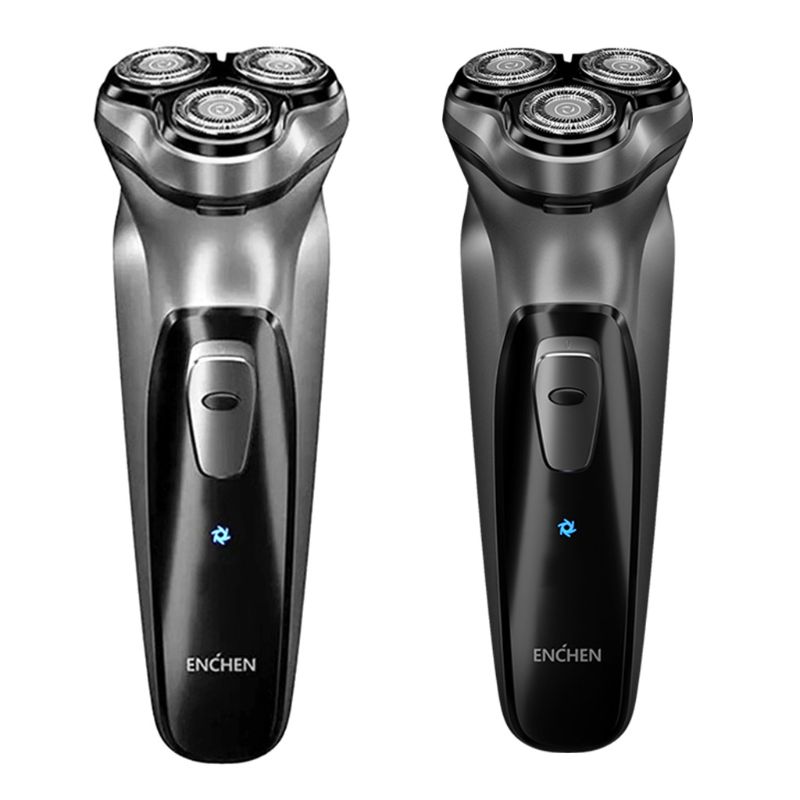 3D flottant rasoir électrique 3 tête rotatif lavable rasoir hommes barbe rasage tondeuse USB charge sans fil Machine