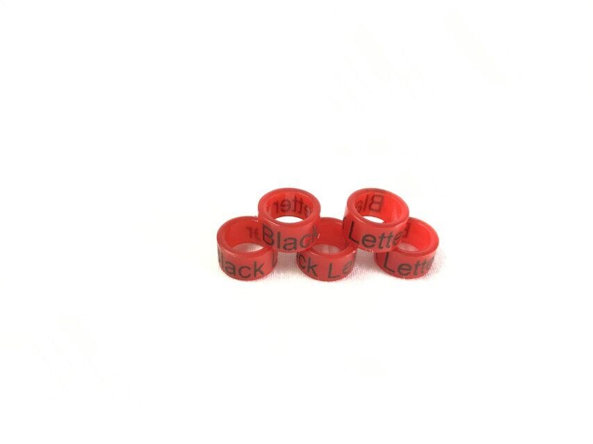 100 Uds anillos palomas carreras de plástico para 16mm para gallina 16mm